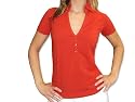 MEXX Poloshirt Women Damen Poloshirt Shirt - rot