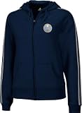 Denver Nuggets -Women's- Navy Full Zip Stretch Fleece Hooded Jacket