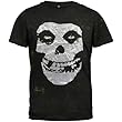 Misfits - Foil Skull Acid Wash T-Shirt