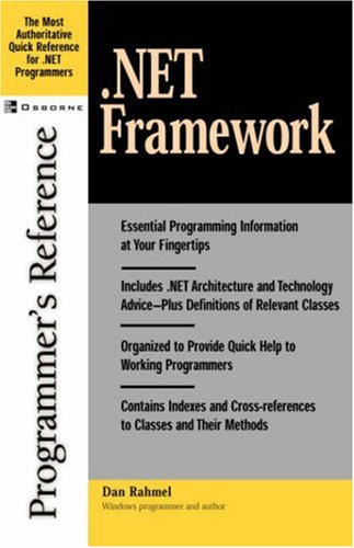 Image of: .NET Framework Programmer's Reference