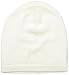 Phenix Cashmere 100% Cashmere Knit Slouchy Hat, Cream, One Size