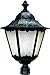 Dabmar Lighting GM850-VG-MT Powder Coated Cast Aluminum Post Top Light Fixture, Bronze Finish