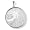 Sterling Silver 2008 1oz W Silver American Eagle Dollar Pendant