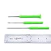 SAMS FISHING Carp Fishing Baiting Rig Tool Set Bait Needle Drill Puller Stringer and Driller (Green-3 in 1)