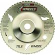 Rotozip Tool Corp. XW-TILE1 Diamond Grit Tile X-Wheel By RotoZip
