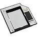 LEICKE DUAL SATA 2.HDD/SSD Serial Ultrabay Slim Adapter fuer Lenovo Thinkpad, z.B. T400, T400s, T410, T410i, T410s, T410si, T420s T420si T500, W500, X200, X220, X220s, X220T mit UltraBase, UltraBase Series 3 | mit LEICKE Hyperspeed Technology optimiert f�r SSD