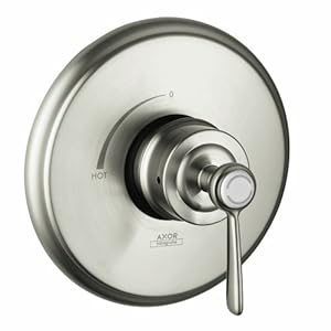 Hansgrohe 16508821 Axor Montreux Pressure Balance Trim with Lever Handle, Brushed Nickel