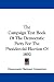 The Campaign Text Book Of The Democratic Party For The Presidential Election Of 1892