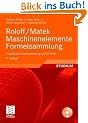 Roloff/Matek Maschinenelemente Formelsammlung: Interaktive Formelsammlung auf CD-ROM