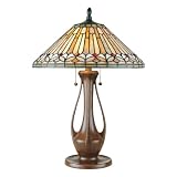 Quoizel Otono Tiffany 2 Light Table Lamp