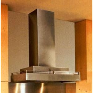CWLH9-130 SS Stainless Steel Wall Mount Range Hood with Internal Blower Halogen Lighting Galley Rail Magic Lung Filter-Less and SensaSource: 30 Inch Wide/300 CFM Blower