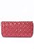 Red Pyramid Design Zip Purse