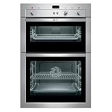 NEFF Series 1 Circotherm Main oven, conventional 2nd oven with grill (Black) U14M42S0GB