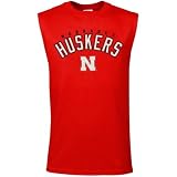 Nebraska Cornhuskers Scarlet Cobra Sleeveless T-shirt