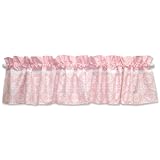Trend Lab Versailles Pink and White Window Valance by Trend Lab
