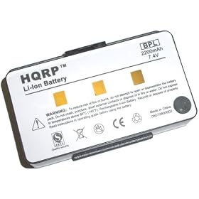 HQRP Li-Ion Battery Replacement for Garmin GPSMAP 276C , 296 , 376C , 378 , 396 , 478 , 496 GPS Models
