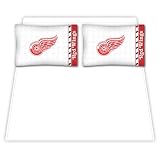 NHL Detroit Red Wings Sheet Set Queen