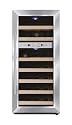 Caso Germany Wine Duett 21 Weink&uuml;hlschrank / C / 81 cm H&ouml;he / 360 kWh/Jahr / 21 Flaschen