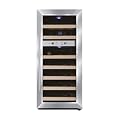 Caso Germany Wine Duett 21 Weink�hlschrank / C / 81 cm H�he / 360 kWh/Jahr / 21 Flaschen