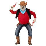 NEW OFFICIAL LICENSED DESPERATE DAN FANCY DRESS COSTUME