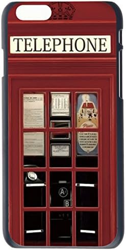 Red Telephone Booth Best Of London Design Snap-on Back Case For Apple iPhone 6G Plus 5.5 by Alexism Size129