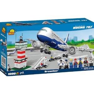 COBI Boeing 787 Dreamliner Airport 1000 Piece Building Block Set