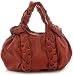 Oversized Braid Strap Hobo by Melie Bianco Purses - Purple or Brick Orange