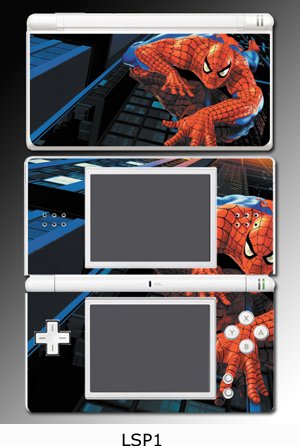 Spiderman Game Vinyl Decal Cover Skin Protector #1 for Nintendo DS Lite
