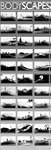 Black & White - T�rposter - Bodyscape...