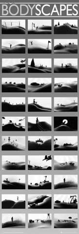 Produkt-Bild: Bodyscapes Erotik, Panorama Plakat T&uuml;r-Poster