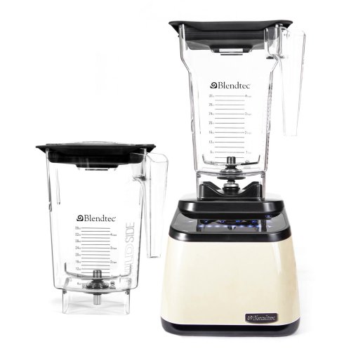 Blendtec Designer Series Blender, WildSide / FourSide Jars - Cream On Sale