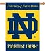 Notre Dame Fighting Irish 2-Sided 28 X 40 Banner W/ Pole Sleeve - NCAA