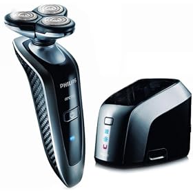 Philips RQ1075 ARCitec Rotary Shaver with Jet Clean System & LED Battery On/Off Indicator