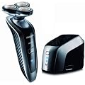 Philips RQ1075 ARCitec Rotary Shaver with Jet Clean System & LED Battery On/Off Indicator
