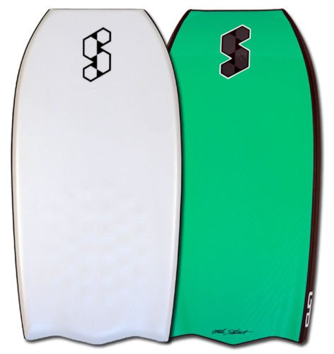 Mike Stewart Science Style LTD PP Delta 41 2016 Bodyboard - Black deck, Black rails, Violet bottom