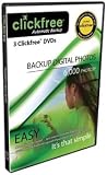 ClickFree DVD100-3 Photo Backup 3-Pack (Silver)
