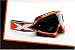 The X Brand Premium Motorcycle Goggle Orange