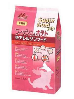 Cover image : スーパーゴールド フィッシュ&ポテト (子猫用) 1.8kg