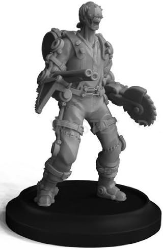 Outlaw Miniatures OLM044002 Construct with Heavy Weapon Shotgun Elightened