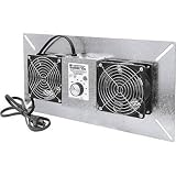Tjernlund UnderAire Crawl Space Ventilator - Deluxe Two-Fan, 220 CFM, Model# V2D
