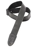 Levy's Leathers 2 Garment Leather Strap,Black