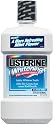 Listerine Whitening Pre-Brush Rinse, Clean Mint, 32 fl oz (1 quart) (Pack of 2)