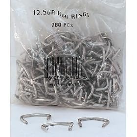 Hog Rings  Qty of 100  Camaro