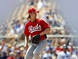 Cincinnati Reds v Los Angeles Dodgers, GLENDALE, AZ - MARCH 05: Bronson Arroyo Photographic Poster Print by Christian Petersen, 9x12