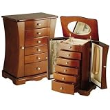 Contemporary Walnut Jewelry Box