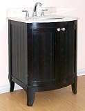 41mZdvVfrkL. SL160  Empire Malibu Collection Dark Mahogany Bathroom Vanity 24 W