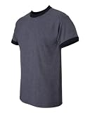 Cotton Heather Ringer Tee Shirt