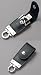Premium Black Leather Key FOB USB Flash Memory Drive 16 GB