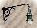 Working Street Lamps - Ornate Wall Mounted Lamp (3) HO