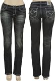 TWELVE K Stretch Sandblast Whisker Wash Jeans [K2003]